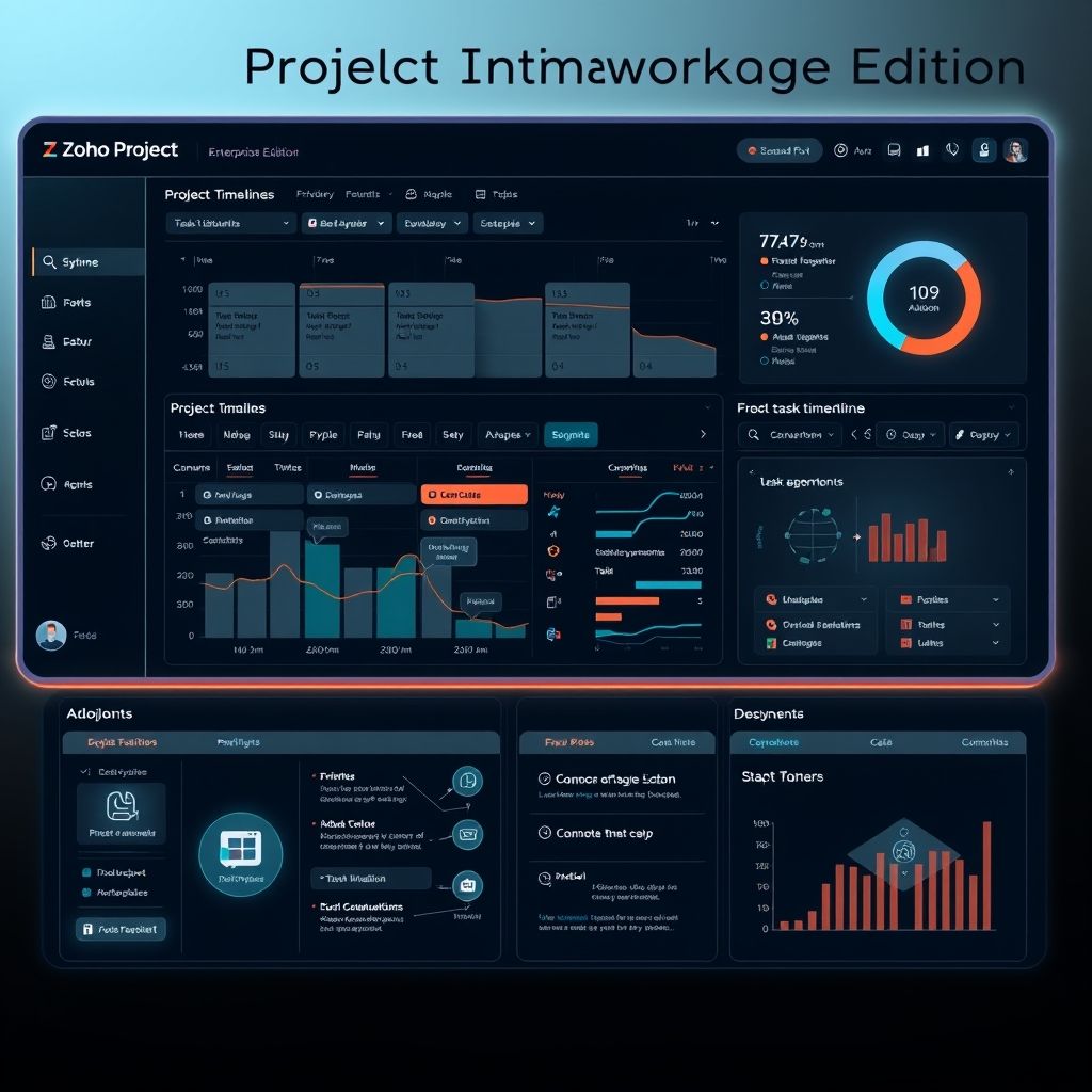 ZOHOProject企业版：助力企业高效管理与协作的全能工具