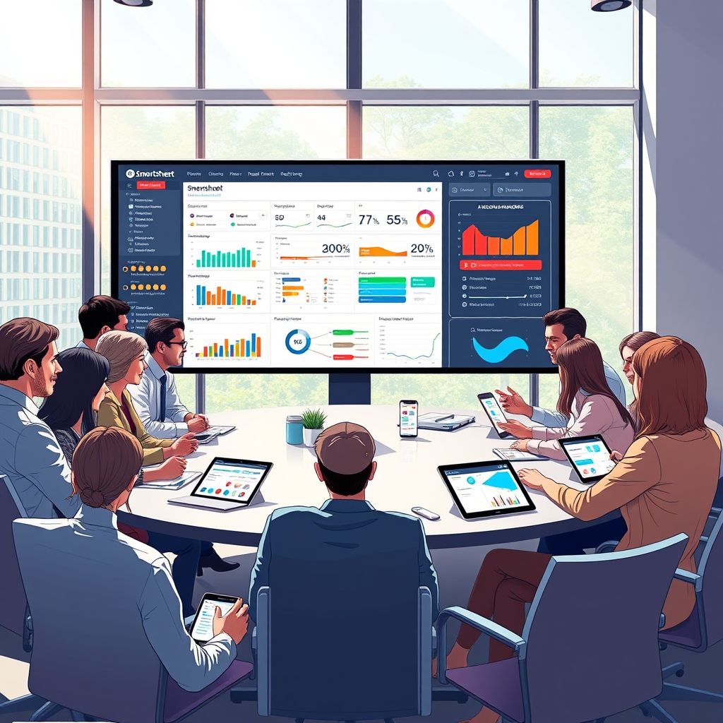 项目管理软件Smartsheet：提升工作效率与团队协作的利器