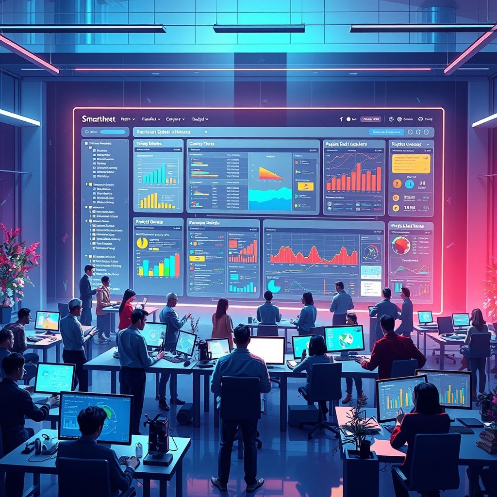 提升团队协作效率，Smartsheet助力企业数字化转型