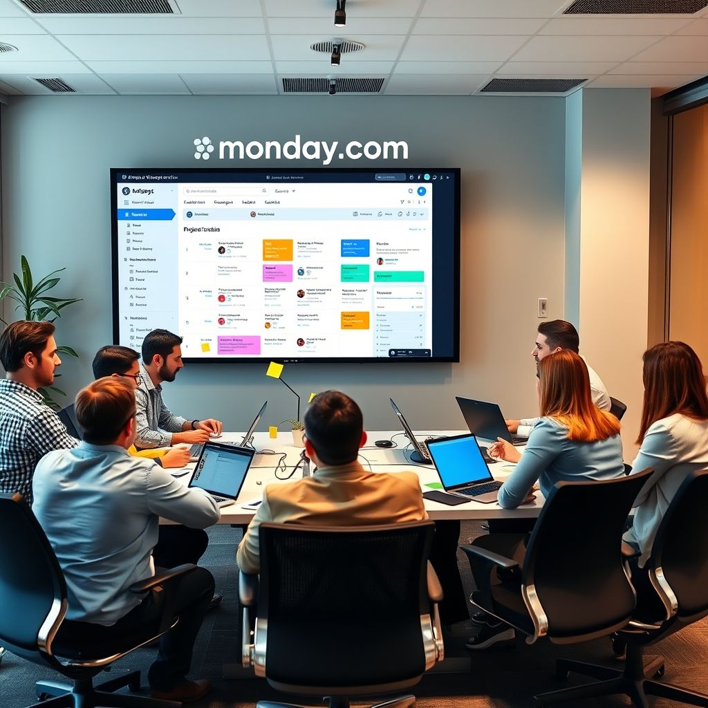 提升工作效率的神器——monday.com平台，让团队协作更轻松