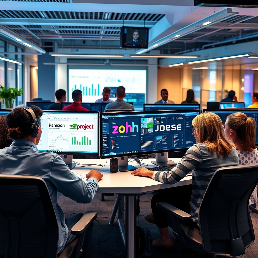 Zohoproject项目软件——助力企业高效管理，推动数字化转型