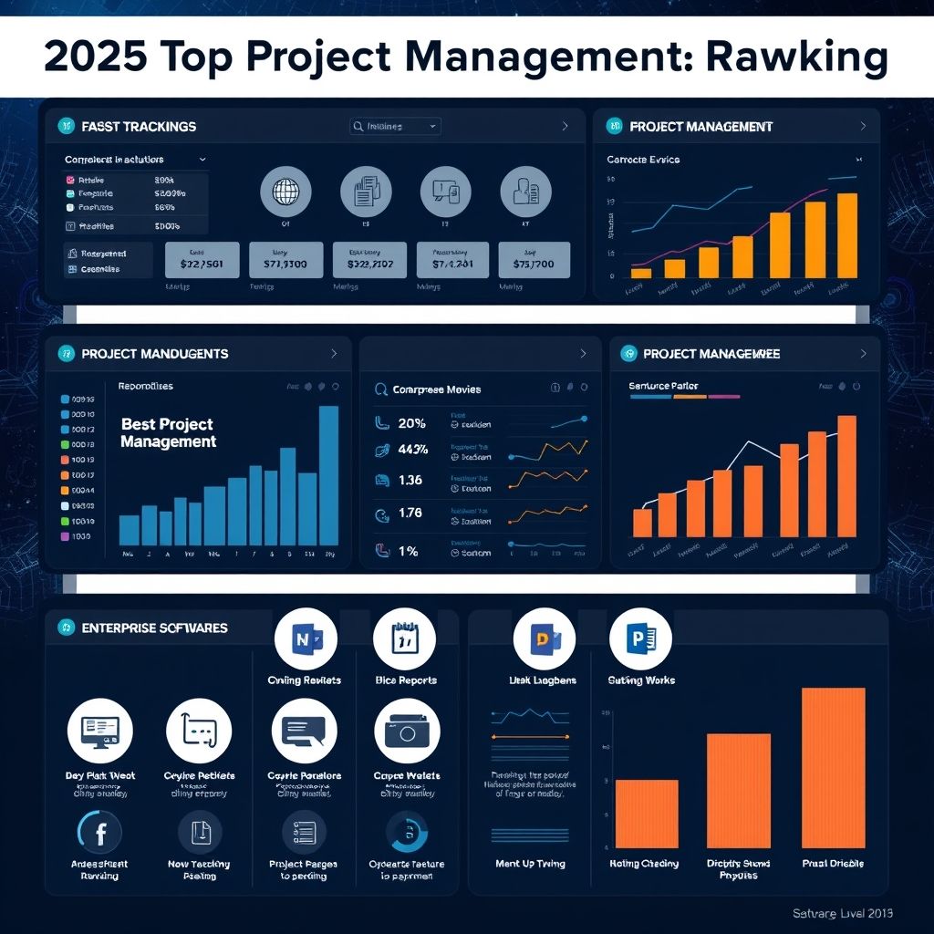 项目管理软件排行榜：2025年度最受欢迎的项目管理工具推荐